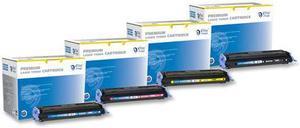Elite Image Compatible Yellow Toner Cartridge (Alternative for HP 124A/Q6002A)