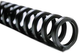 Swingline 2515660 ProClick Easy Edit Spines, .5 in. Diameter, 85 Sheet Capacity, Black, 25-Pack