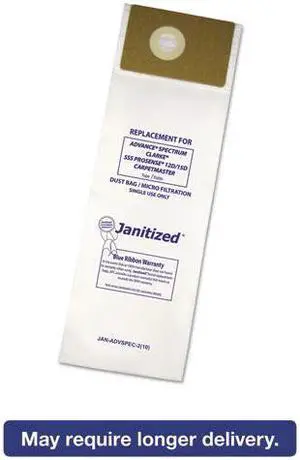 Advance Spectrum, Clarke Carpetmaster Vacuum Cleaner Bags APCJANADVSPEC21