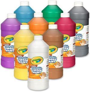 Crayola Llc Formerly Binney & Smith BIN133236 Crayola Washable Finger Paint 32 Oz Orange