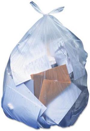 Low-Density Can Liners 40-45 gal 1.7 mil 39 x 46 Silver 50/Carton