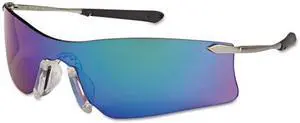 Rubicon® Scratch-Resistant Safety Glasses , Emerald Mirror Lens Color