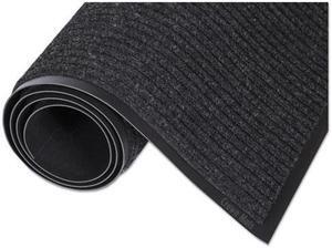 Needle-Rib Wiper/Scraper Mat, Polypropylene, 48 x 72, Charcoal