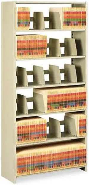 Tennsco 1276PCSD Snap-Together Open Shelving Steel 6-Shelf Closed Starter Set 36 x 12 x 76 Sand Tennsco 1276PCSD Snap-Together Open Shelving Steel 6-Shelf Closed Starter Set 36 x 12 x 76 Sand