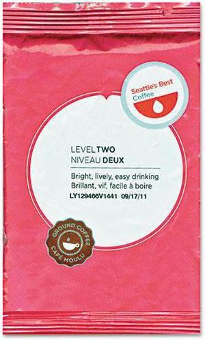 Seattle`S Best 11008556 Premeasured Coffee Packs, Breakfast Blend, 2 oz. Packet, 18/Box