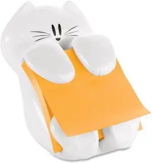 Post-it Pop-Up Note Dispenser Cat Shape 3 x 3 White CAT330
