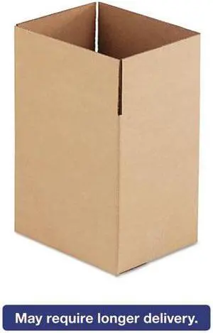 Universal 167024 Corrugated Kraft Shipping Carton  8-3/4w x 11-1/4l x 12h  Brown