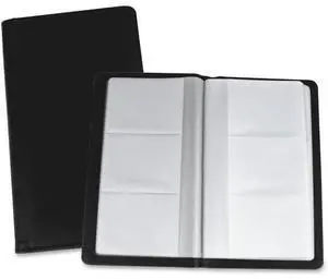 Lorell Card Holder 96 Cap 4-3/4"x7"x.71" Black 01030