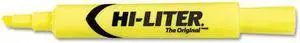 Avery 24000 Hi-Liter Desk-Style Highlighter, Fluorescent Yellow, Smear Safe, Nontoxic - 1 Dozen