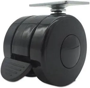 Alera Casters for Height-Adjustable Table Bases Black 4/Set HT3004