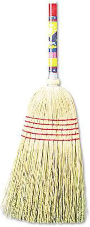 Boardwalk - UNS 920Y - Maid Broom, Mixed Fiber Bristles, 55 Wood Handle, Natural, 12/Carton