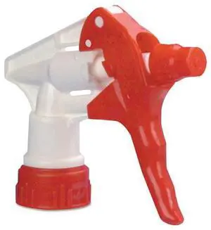 Trigger Sprayer 250 f/24 oz Bottles, Red/White, 8"Tube, 24/Carton BWK09227