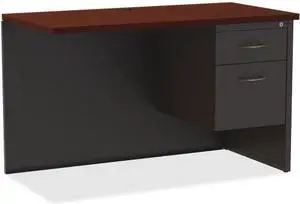 Lorell Right Return Desk 24"x48" CH/MH 79154 Lorell Right Return Desk 24"x48" CH/MH 79154