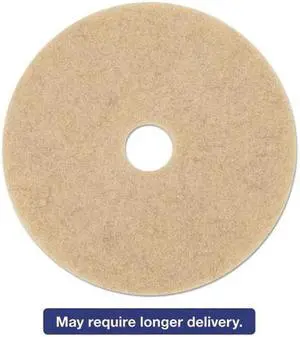 Ultra High-Speed Natural Hair Extra Floor Pads, 17-Inch, 5/Carton BWK4017NHE