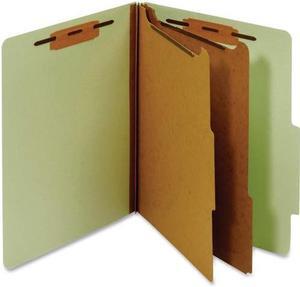Pendaflex Classification Folder 2 Partitions Letter Green PU61GRE