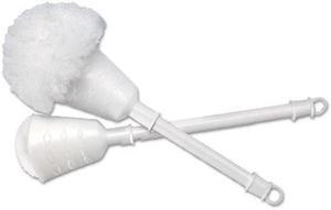 Cone Bowl Mop, 10" Handle, 2" dia. Head, Plastic, White, 25/Carton BWK00170