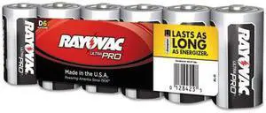 Rayovac AL-D Industrial PLUS Alkaline Batteries- D- 6/Pack