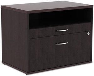 Alera - LS583020ES - Alera Open Office Series Low File Cab Cred, 29 1/2 x 19 1/8 x 22 7/8, Espresso
