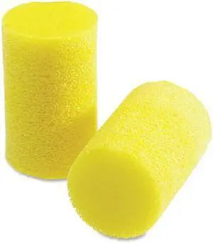 Ear Classic Small Earplugs In Pillow Paks, Pvc Foam, Yellow, 200 Pairs
