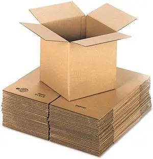 General Supply Brown Corrugated - Cubed Fixed-Depth Shipping Boxes 12l x 12w x