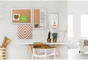 MasterVision Positive Flow Board, 18" X 24", White/white, 4/pack BVCSOR032