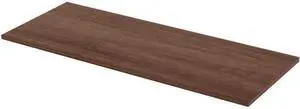 Lorell Height Adj Standard Tabletop 24"x60" Walnut 59635