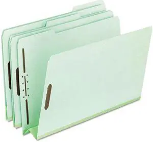 Pendaflex Pressboard Folders with Fastener - Letter - 8 1/2" x 11" Sheet Size - 3" Expansion - 2 Fastener(s) - 1/3 Tab C