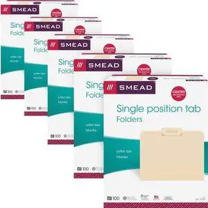 Smead 10332CT FOLDER, FILE, LTR, 1/3 CNT, MLA
