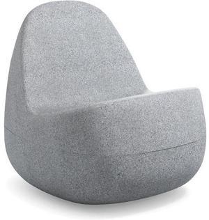 HON Skip Collaborative Chair - Gray - 28" Seat Width x 17" Seat Depth - 28" Width x 35.5" Depth x 31" Height HONSKPGRY