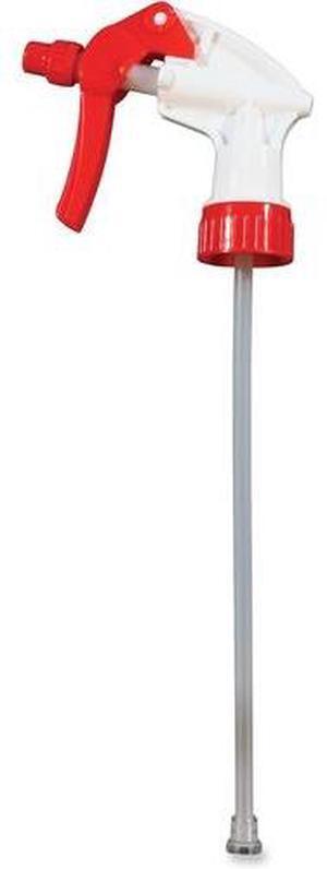 Genuine Joe Trigger Sprayer Standard 28mm Cap 24/CT Red/White 85148
