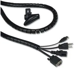 Innovera Cable,Mgmt,Floor,72",Bk 39665