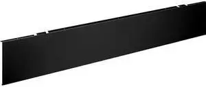 HON Universal Modesty Panel - 50" Width x 9.6" Depth - Steel - Black HONMTUMOD50P