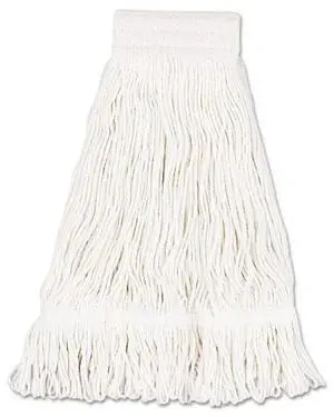 Boardwalk Mop Head Pro Loop Web/Tailband Premium Saddleback Head Ctn 24-oz. WH 12/CT 524C