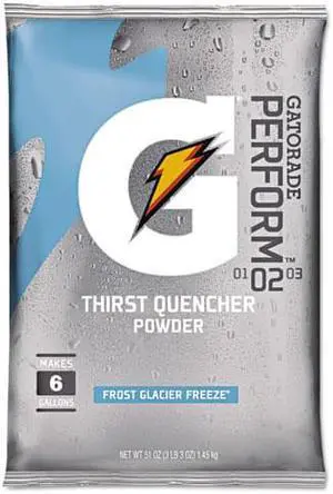 Original Powdered Drink Mix Glacier Freeze 51oz Packet 14/Carton QUA33676