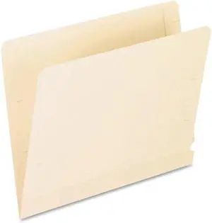 Pendaflex Laminate Spine Shelf File Folder Straight Tab 14 pt Manila Letter 50/Box 11230