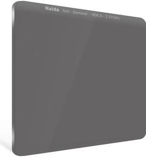 Haida Red-Diamond ND 100x100mm Filter, 0.6/2x Density (2-Stops) #HD4267