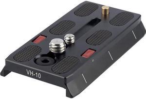 Sirui VP-VH10QR QR Platform with Camera Stoppers for VH-10/VH-10X Fluid Heads
