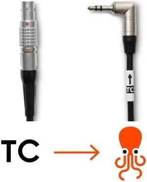 Tentacle Sync Adapter Cable for LEMO 5-Pin to Tentacle Timecode Generator #C03