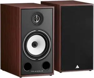 Triangle Borea BR03 100W 2-Way Bookshelf Speakers, Pair, Walnut