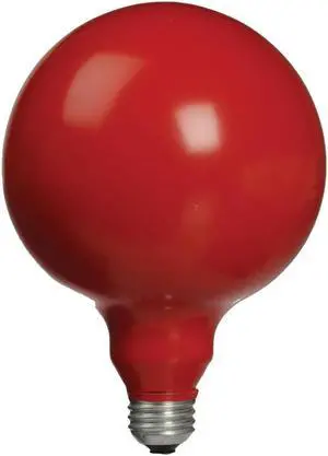 Adorama Jumbo Safelight Bulb, 25 Watt, Light Red (1A) Filtered #DE-35010 Adorama Jumbo Safelight Bulb, 25 Watt, Light Red (1A) Filtered #DE-35010