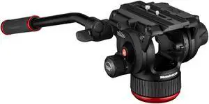 Manfrotto 504X Fluid Video Head with Flat Base #MVH504XAH