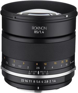 Rokinon 85mm f14 Series II Lens with AE Chip for Nikon SE85AEN