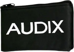 Audix P1 Cordura-Style Zippered Nylon Pouch for OM, D or SCX Microphones Audix P1 Cordura-Style Zippered Nylon Pouch for OM, D or SCX Microphones