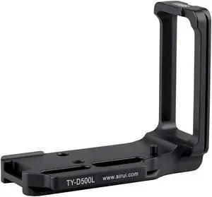 Sirui TYD500L Aluminum Alloy L-Bracket Plate for Nikon D500 Camera