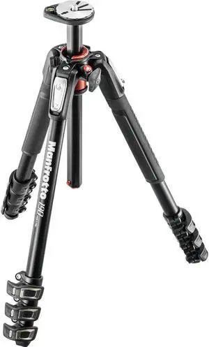 Manfrotto 190XPRO 190 4-Section Aluminum Tripod with Horizontal Column Manfrotto 190XPRO 190 4-Section Aluminum Tripod with Horizontal Column