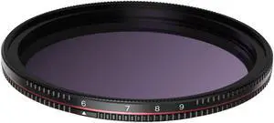 Freewell 82mm Threaded Hard Stop Variable ND Bright Day Filter, 6 to 9 Stop