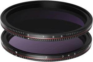 Freewell 82mm Threaded Hard Stop VND All Day Filter, 2 to 5 Stop and 6 to 9 Stop Freewell 82mm Threaded Hard Stop VND All Day Filter, 2 to 5 Stop and 6 to 9 Stop