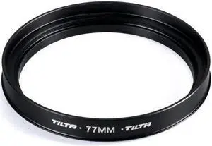 Tilta 77mm Adapter Ring for Mini Clamp-On Matte Box, Black #MB-T15-77