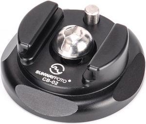 SunwayFoto CB-02 Quick-Release Plate Cold Shoe Adapter