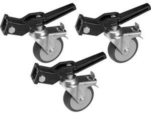 Avenger A9000NB Wheel Set with Brakes, Black